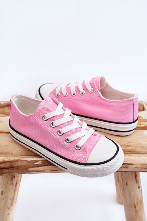 Chaussures de sport classiques pour enfants de couleur rose Filemon Chaussures de sport classiques pour enfants de couleur rose Filemon