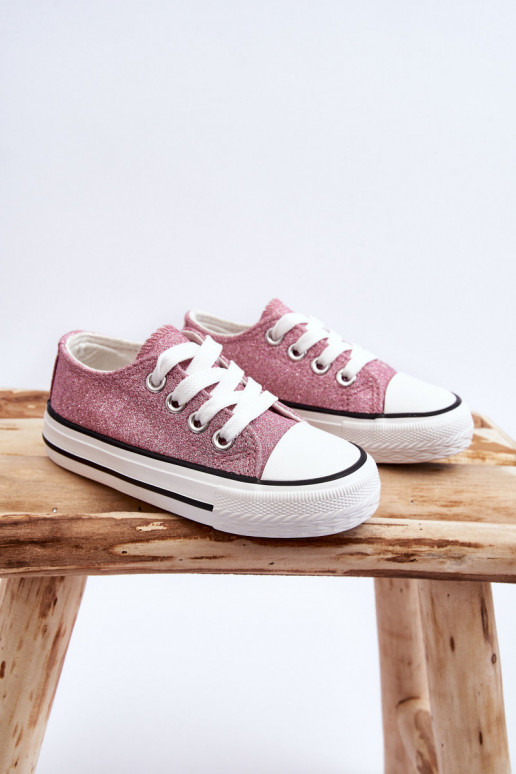 Chaussures de loisirs pour enfants à lanières roses Wella
