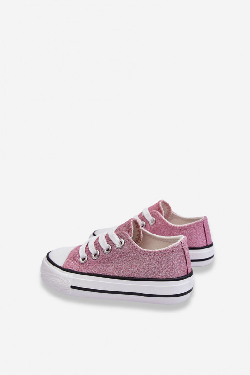 Chaussures de loisirs pour enfants à lanières roses Wella