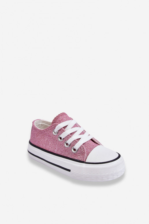 Chaussures de loisirs pour enfants à lanières roses Wella