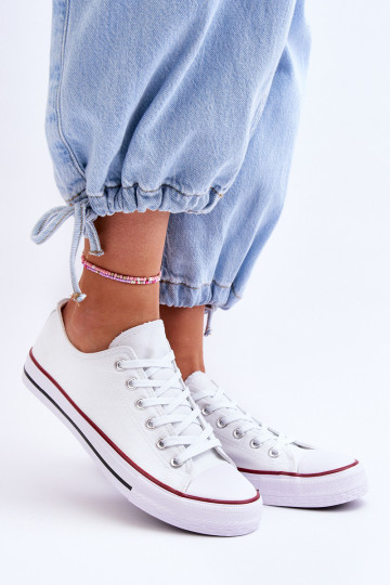Chaussures de sport pour femmes de style classique de couleur blanche Vegas