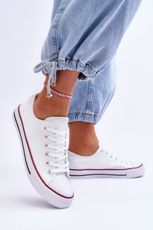 Chaussures de sport pour femmes de style classique de couleur blanche Vegas Chaussures de sport pour femmes de style classique de couleur blanche Vegas