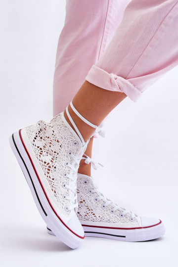 Chaussures décontractées Cornella avec motifs en dentelle 2