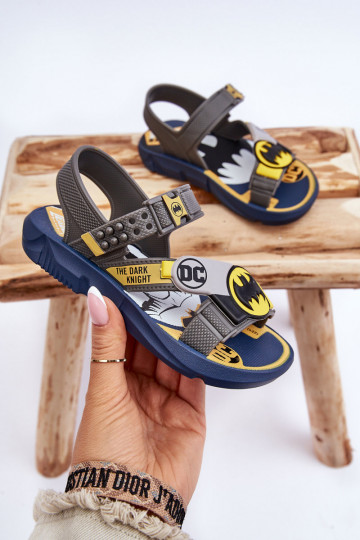 Sandales enfant Batman Grendene Kids JJ385049 couleur gris