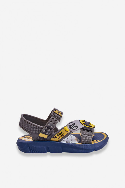 Sandales enfant Batman Grendene Kids JJ385049 couleur gris