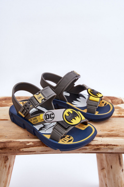 Sandales enfant Batman Grendene Kids JJ385049 couleur gris