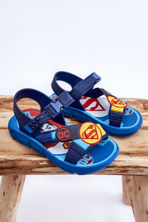 Sandales enfant Superman Grendene Kids JJ385050 couleur bleu