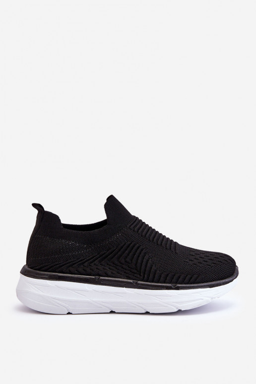 Chaussures de sport du modèle résistant de couleur noire Ferive