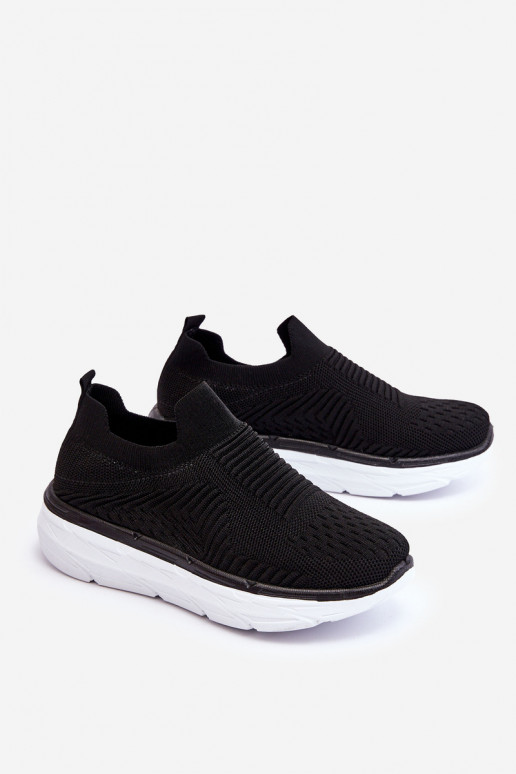 Chaussures de sport du modèle résistant de couleur noire Ferive
