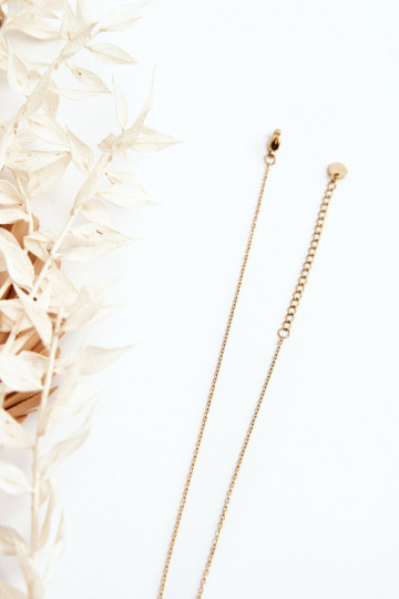 Collier de couleur or 2