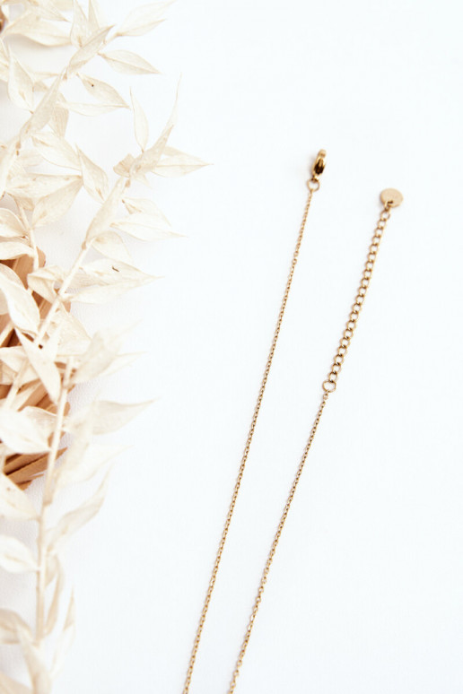 Collier de couleur or