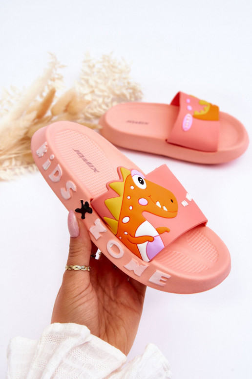 Chaussons légers enfant Chaussons Couleur rose clair Dario