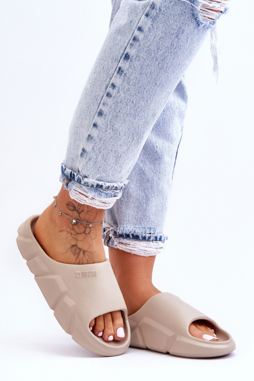 Chaussons légers Big Star LL274593 beige