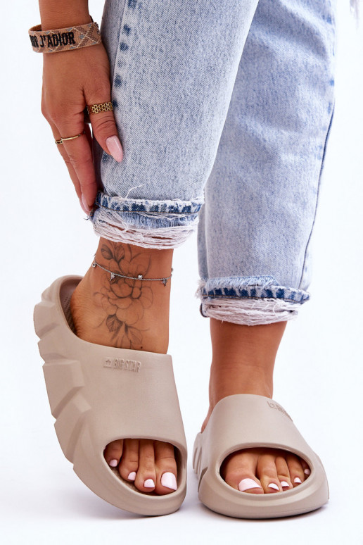 Chaussons légers Big Star LL274593 beige Chaussons légers Big Star LL274593 beige