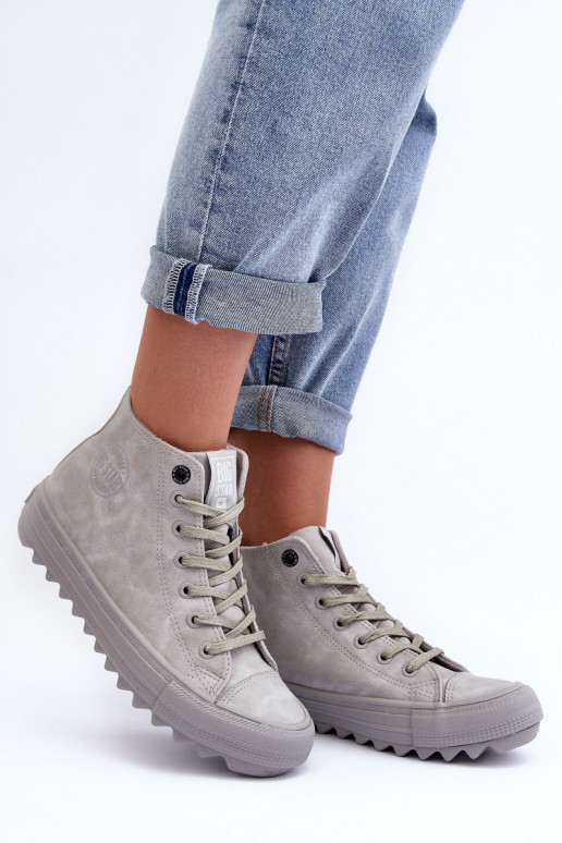 Chaussures de loisirs Big Star Grand réchauffer couleur grise GG274070 Chaussures de loisirs Big Star Grand réchauffer couleur grise GG274070