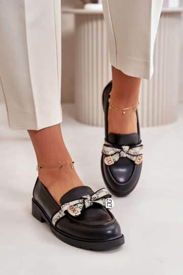 chaussures Mocassins couleur noir S.Barski HY330 2