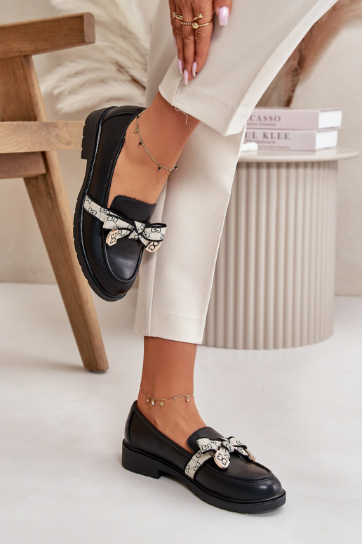 chaussures Mocassins couleur noir S.Barski HY330 chaussures Mocassins couleur noir S.Barski HY330