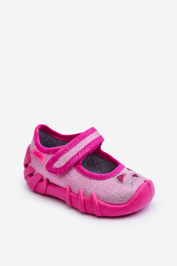 Chaussures/chaussons avec brillance Befado 109P235 rose