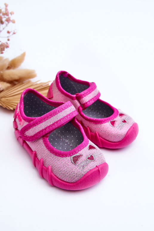 Chaussures/chaussons avec brillance Befado 109P235 rose Chaussures/chaussons avec brillance Befado 109P235 rose