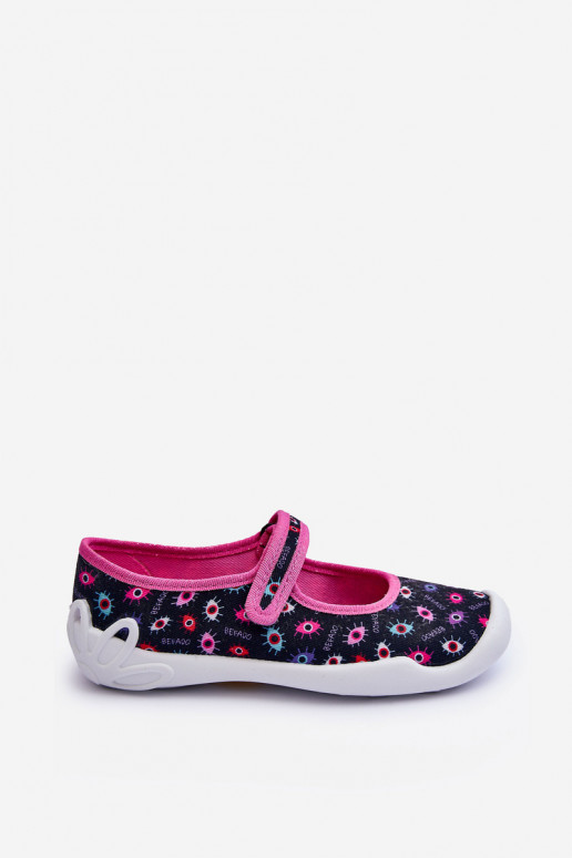 Chaussures/chaussons Enfant Befado 114Y518 couleur bleu-rose