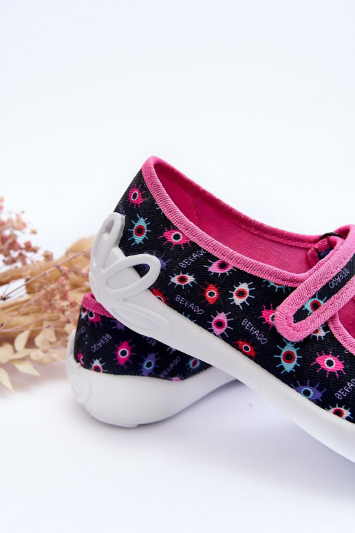 Chaussures/chaussons Enfant Befado 114Y518 couleur bleu-rose