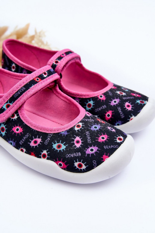 Chaussures/chaussons Enfant Befado 114Y518 couleur bleu-rose