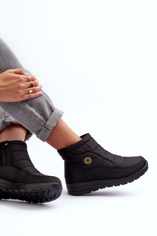 bottes de neige Femme couleur noire chaude Helis bottes de neige Femme couleur noire chaude Helis