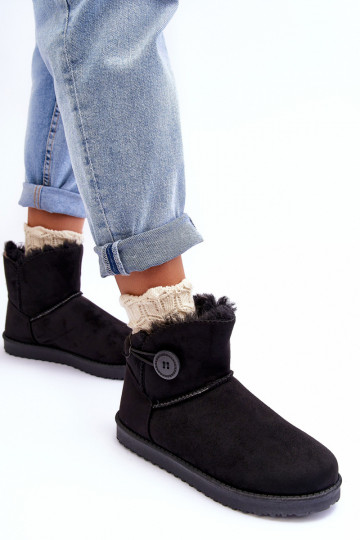 bottes de neige chauffées avec ornements de couleur noire Siriol 2