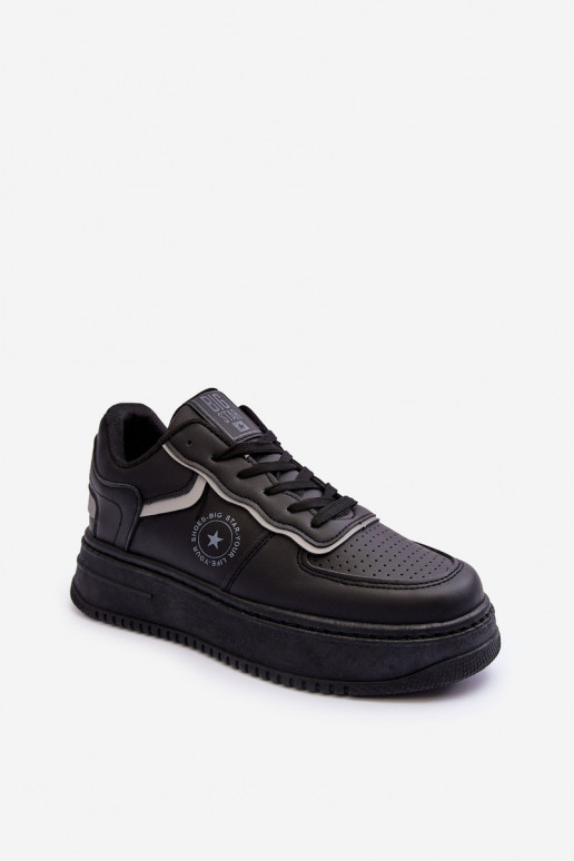 Chaussures de sport pour femmes, baskets Big Star MM274232 couleur noire
