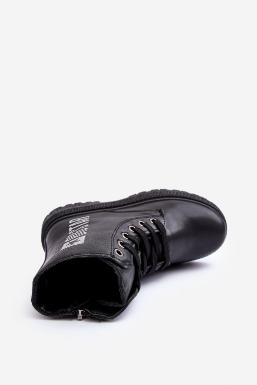 Bottes chauffantes pour enfants Big Star MM374152, couleur noire Bottes chauffantes pour enfants Big Star MM374152, couleur noire