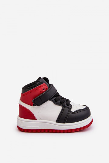 Chaussures de sport pour enfants Couleur blanc-rouge Teredite 2