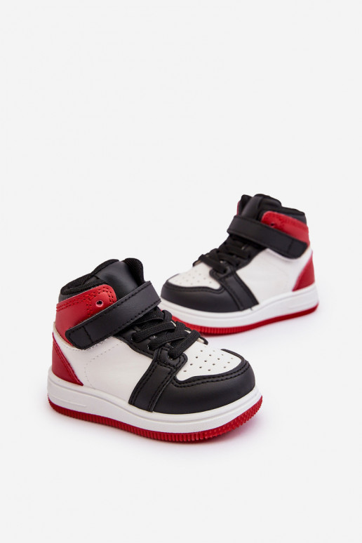 Chaussures de sport pour enfants Couleur blanc-rouge Teredite