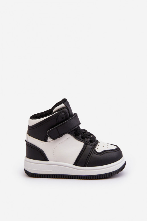Chaussures de sport pour enfants couleur blanc-noir Teredite