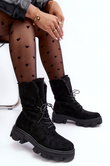 Frendo - Bottines à lacets avec échauffement - Noir 2