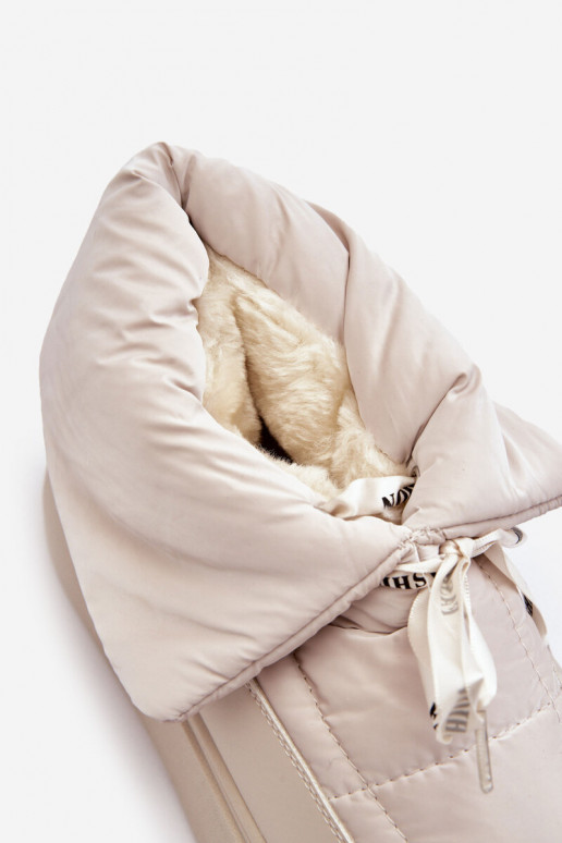 bottes de neige Wiązaniem ivoire Siracna bottes de neige Wiązaniem ivoire Siracna