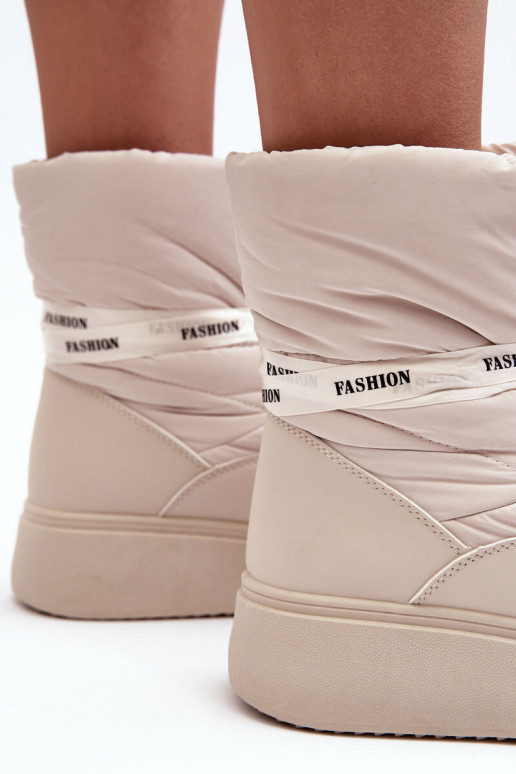 bottes de neige Wiązaniem ivoire Siracna bottes de neige Wiązaniem ivoire Siracna