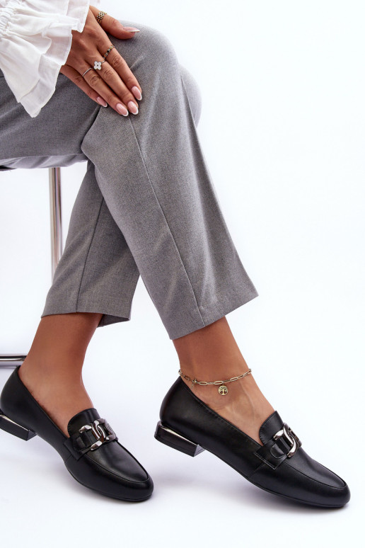 mocassins pour femmes avec ornements en noir Camilena mocassins pour femmes avec ornements en noir Camilena