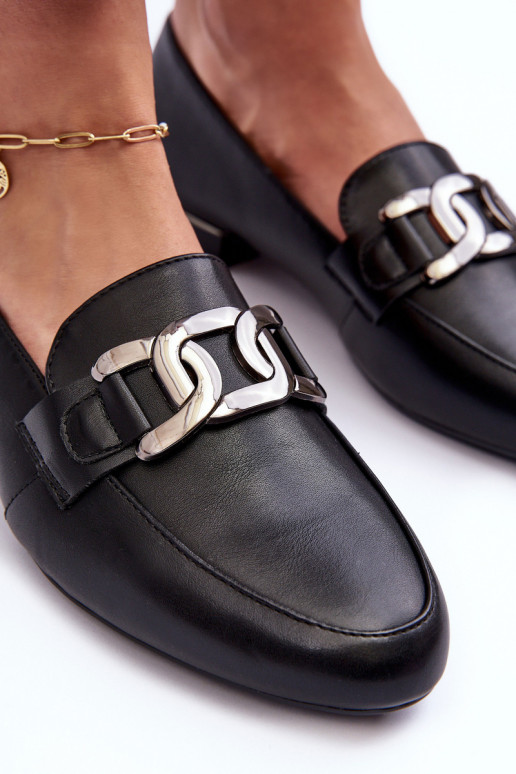 mocassins pour femmes avec ornements en noir Camilena mocassins pour femmes avec ornements en noir Camilena