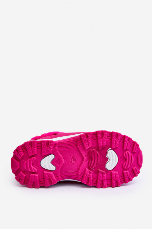 bottes de neige chauffées avec attaches adhésives Enfant rose Big Star MM374121 bottes de neige chauffées avec attaches adhésives Enfant rose Big Star MM374121