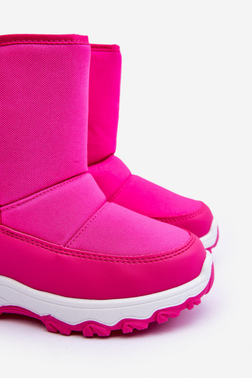 bottes de neige chauffées avec attaches adhésives Enfant rose Big Star MM374121 bottes de neige chauffées avec attaches adhésives Enfant rose Big Star MM374121