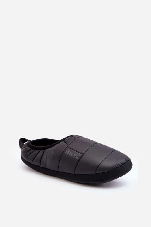 Chaussons d'échauffement d'un modèle résistant, noir Big Star KK174363