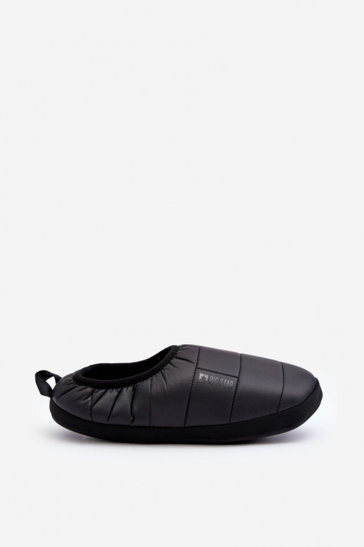 Chaussons d'échauffement d'un modèle résistant, noir Big Star KK174363