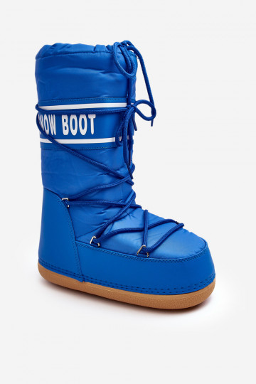 bottes de neige couleur bleue Venila