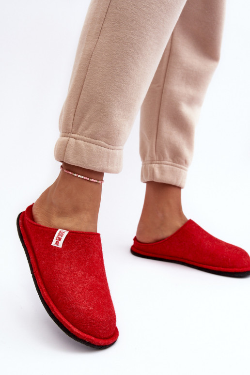Modèle classique Chaussons Big Star KK276012 rouge