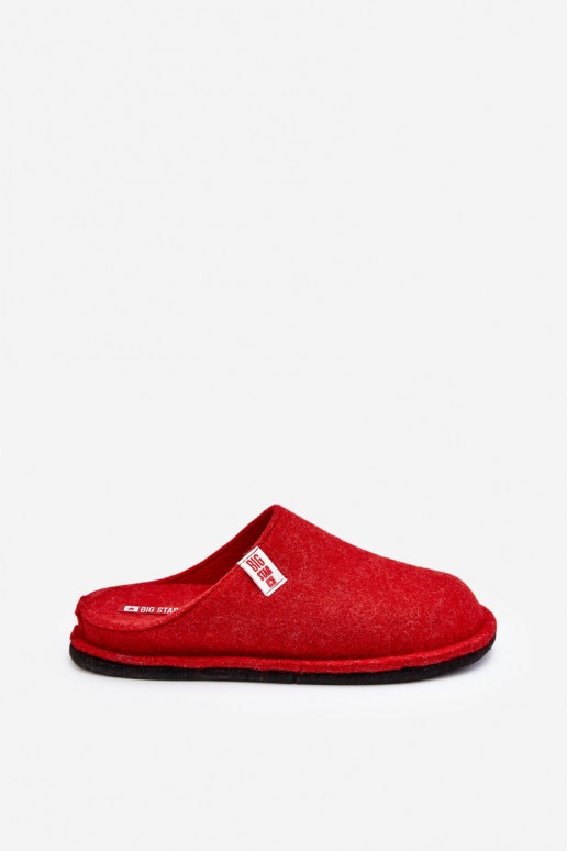 Modèle classique Chaussons Big Star KK276012 rouge