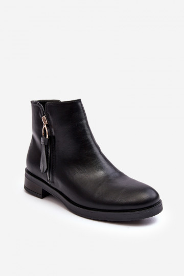Bottines femme Vasica noires