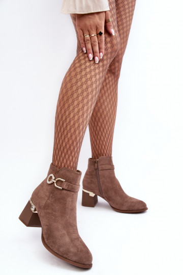 Chaussures en daim marron Nola 2