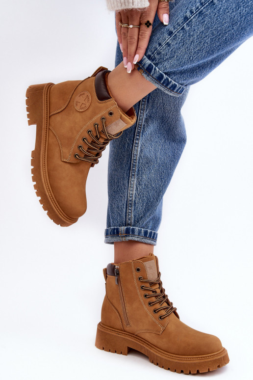 bottes chauffantes couleur marron Felizia