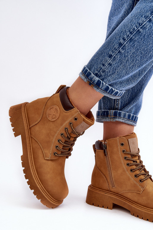 bottes chauffantes couleur marron Felizia