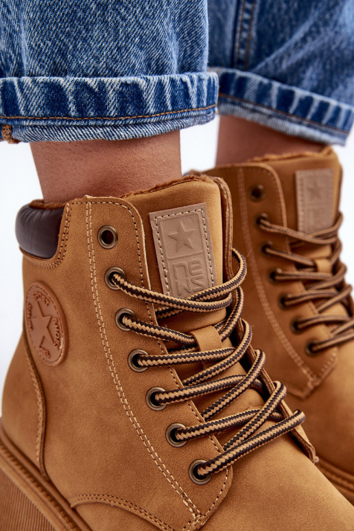 bottes chauffantes couleur marron Felizia